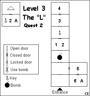 NES ZELDA MAP