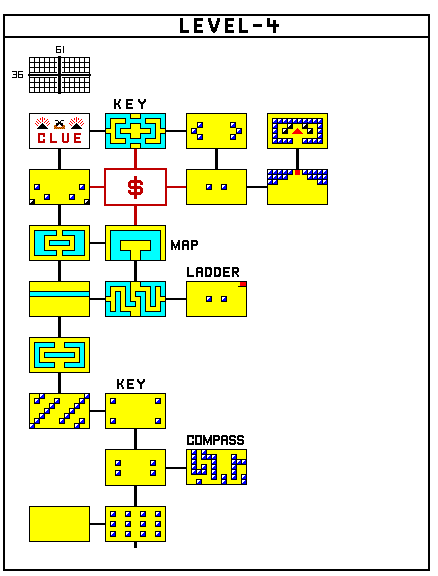 NES ZELDA MAP